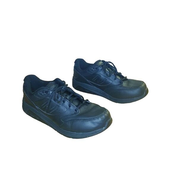 New Balance 928 Men Size 11 Wide 4E Black Leather Casual Shoes Sneakers MW928BK3 - Picture 2 of 7